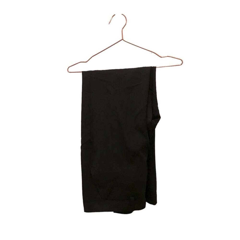Bass black mid rise flare leg stretch heritage fit size 16 short new wit…